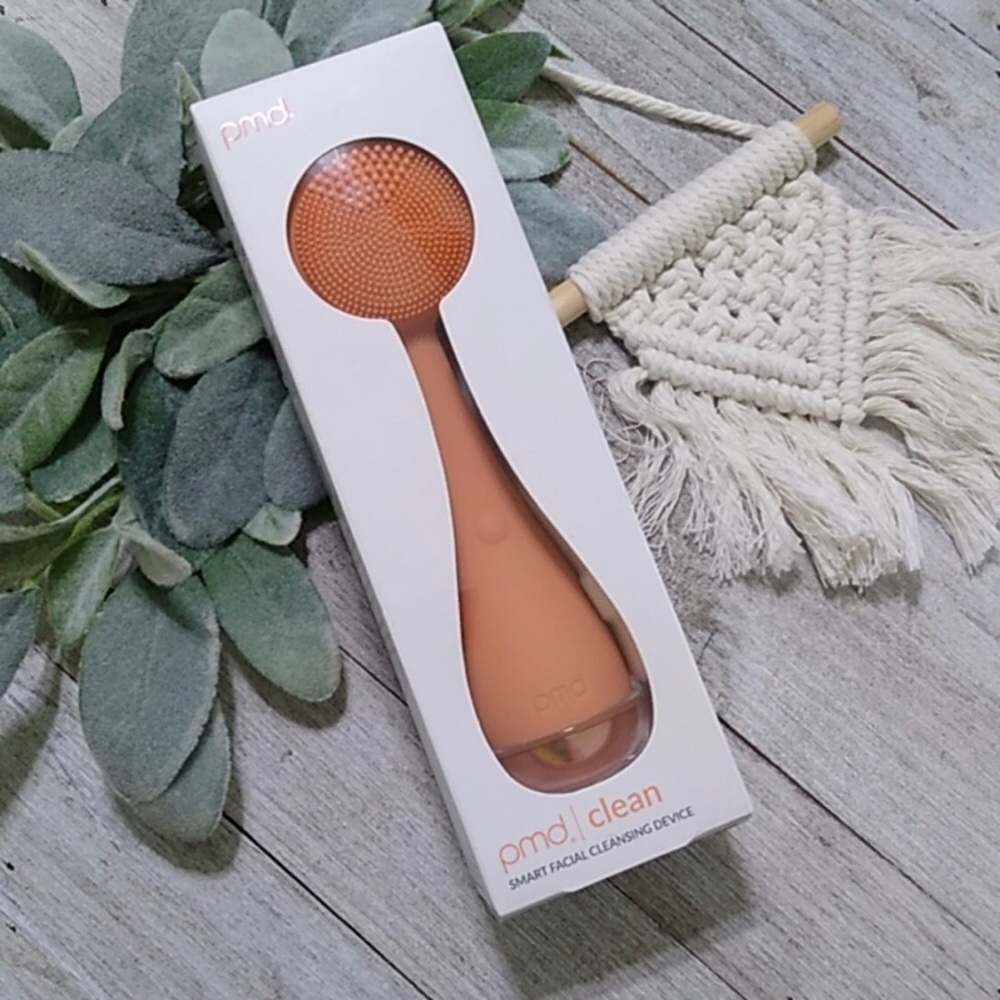 PMD Beauty Clean Smart Facial Cleansing Device in Warmth with Rose Gold Finish